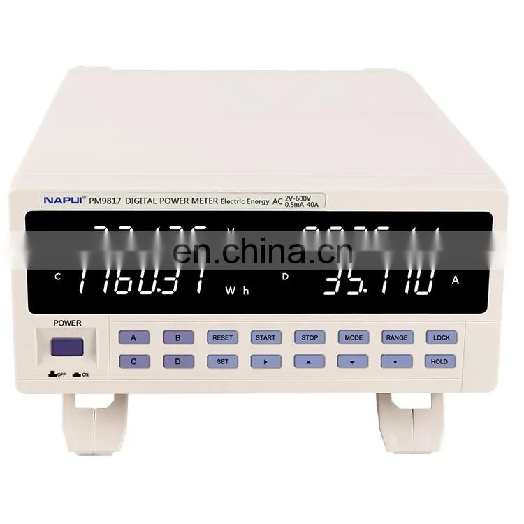 NAPUI PM9817 RS232 RS485 Voltage Current Electric Energy Digital Smart Power Meter