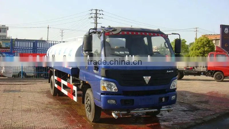 8000 liter Water Tanker Transport Truck