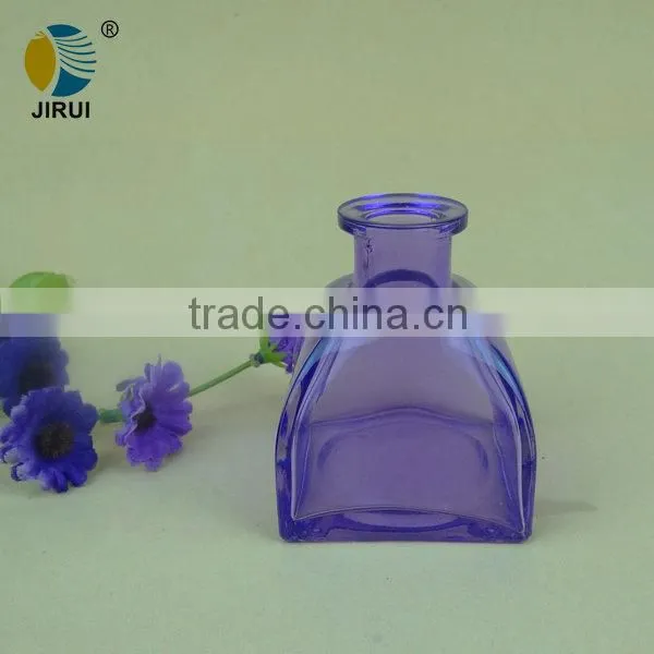 100ml pagoda color sprayed diffuser glass bottles and packaging