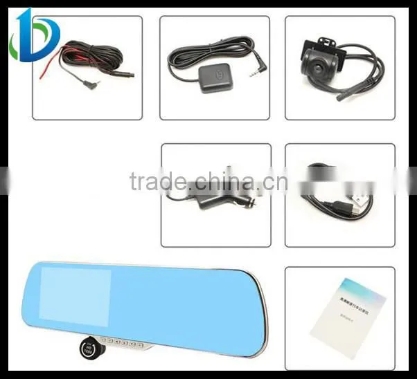 5 inch screen Android navigation rearview mirror