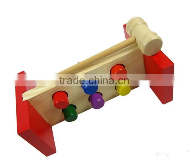 New Fashion Wood Baby Game For Baby,Lovely Solid Wood Child Game For Chid,Kid Knocking Games