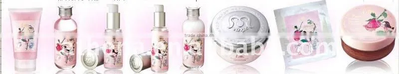 Children Natural Rose Whitening Skin Care Gift Set