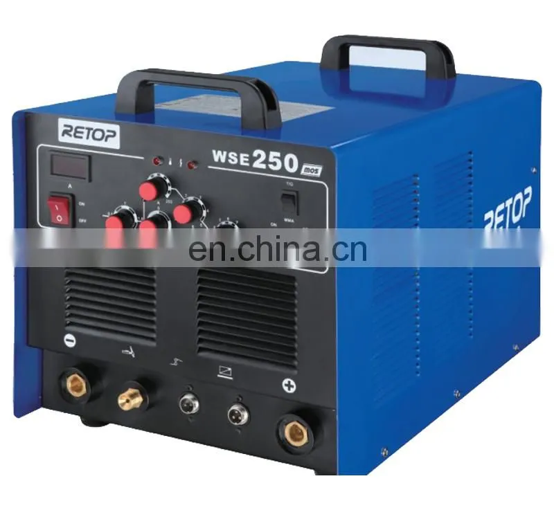 Cheap Price Automatic Orbital Tig Welding Machine WSE-250 AC/DC TIG Welder Welding Aluminium 10-190A 505*340*400mm 20-80 AC230V