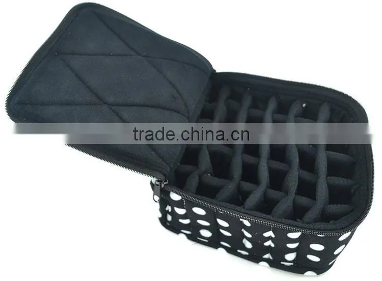 30 bottle Essential oil carrying cases bag box hold 5ml,10ml and 15ml,soft essential oil bottle storage boxes