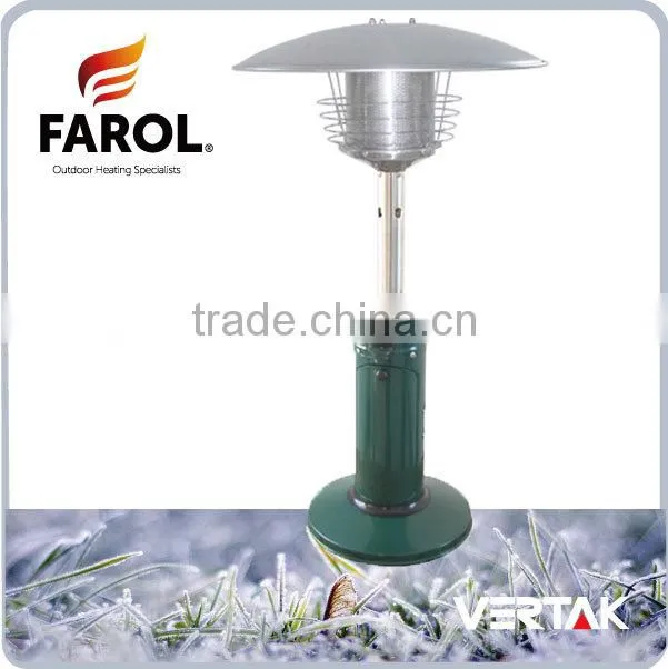 Finish radiator gas patio heater