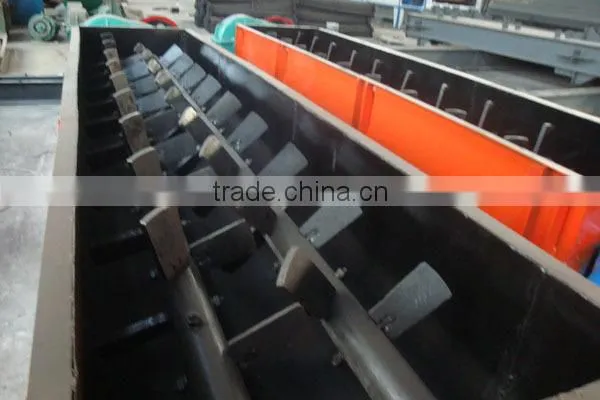 double shaft mixer for fertilizer mixing
