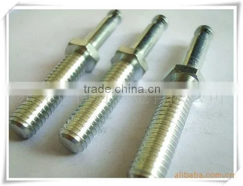 Precision maching parts with M8 thread and znic plating