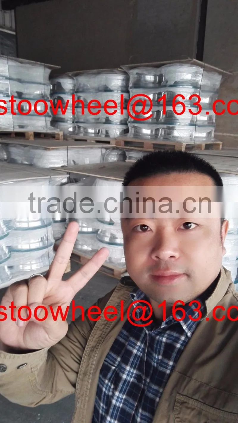 We are factory---22.5x8.25 Alcoa dura bright similar truck wheel, PCD335 mm