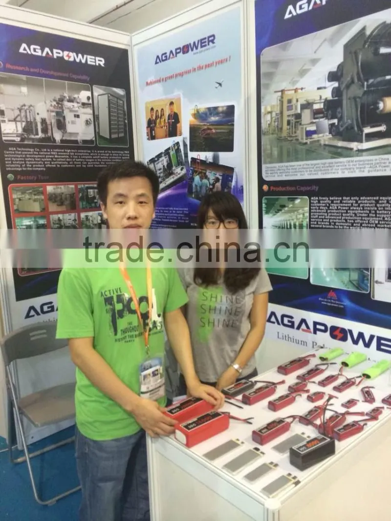 11.1V 3300mah 30C lipo battery| AGA Power RC helicopter battery with EC5 connector