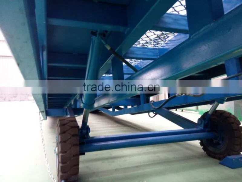 movbale type hydraulic dock ramp/container mobile loading dock ramp