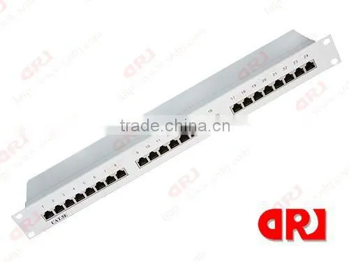19 inch Rj45 Cat5e 24 Ports SFTP Patch Panel