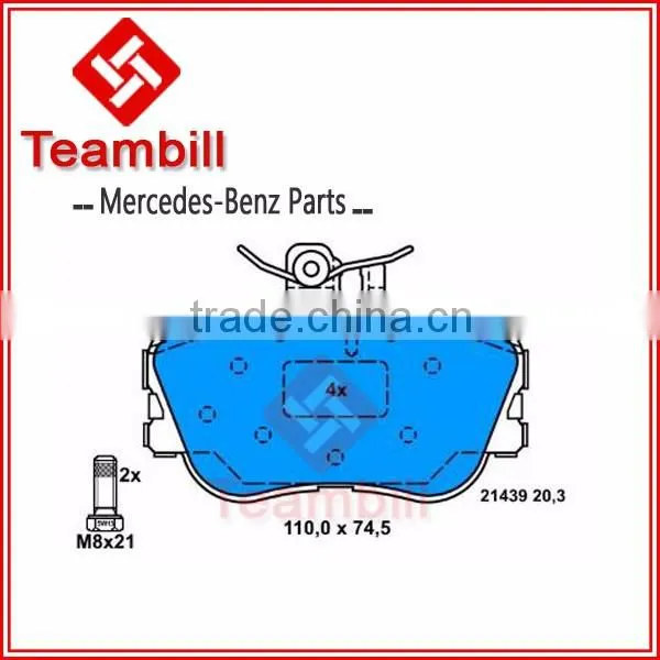 Auto parts for Mercedes W202 disc brake pad 0024202220