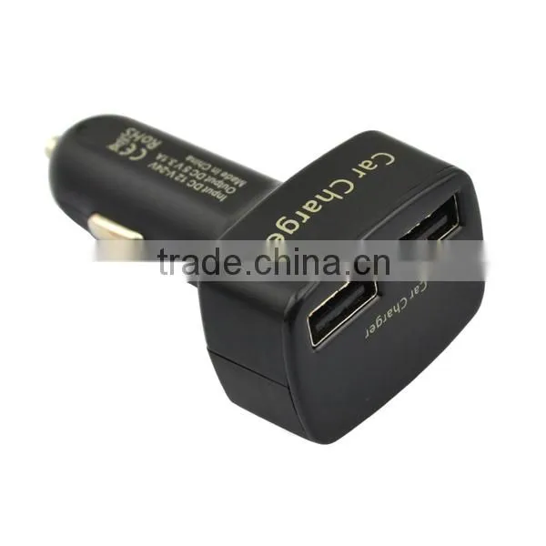 wireless charger car can charge for smartphone ,psp,gprs,with 2 USB output