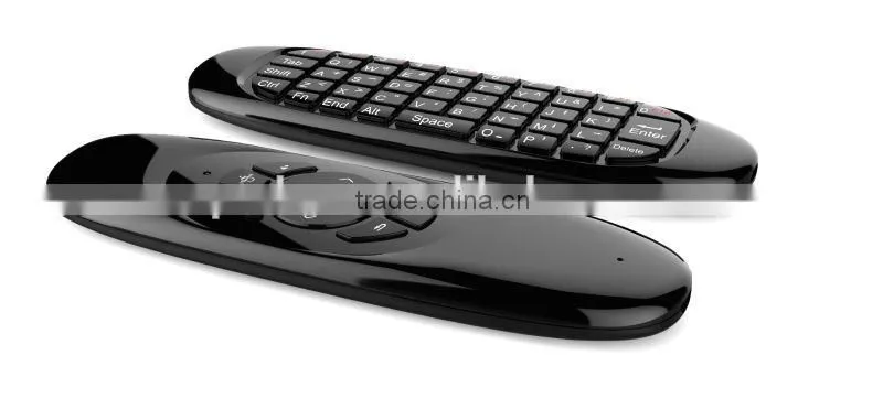 2014 PC-100 Air mouse controling home entertainment center, e.g. Smart TVs, Set-top-boxes and Android TV Boxes.