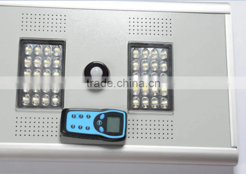 with solar panel 25 years lifetime solar integrated street lights