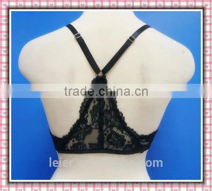 Micro W/ Lace Sport Bras, Racer Lace Back