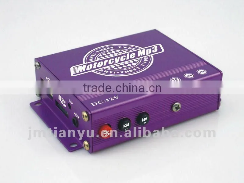 motorcycle mp3 player with TFT slot