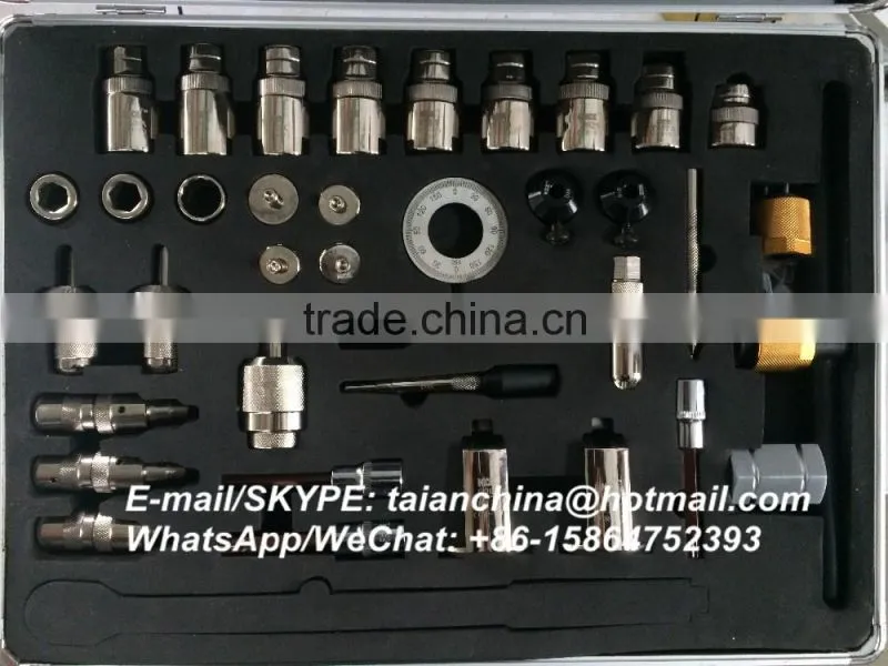 Common rail tools for CR injectors of 38pcs common rail injector disassembling tool