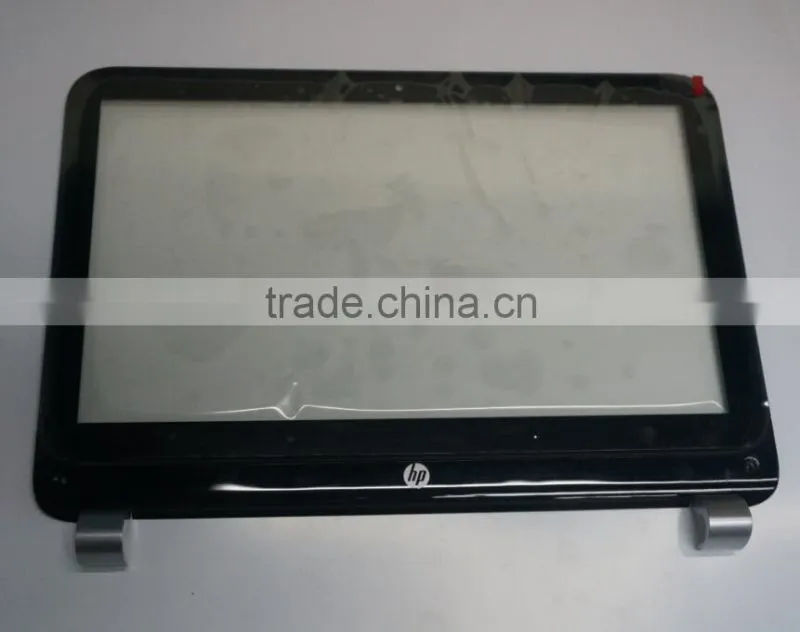 100% New Touch Screen Glass Panel with Digitizer Bezel For HP Pavilion TouchSmart 11-e (Factory Wholesale)