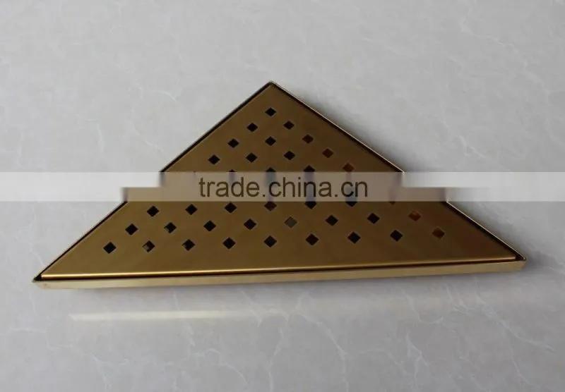 Audemar T Series Stainless Steel 304 Straight Edge Triangle Shower Room Drain