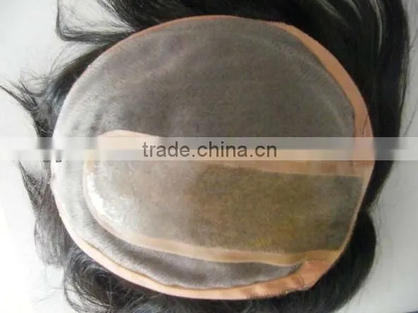 hot sell toupee for hair lose,for men' hair replacement 100% virgin remy