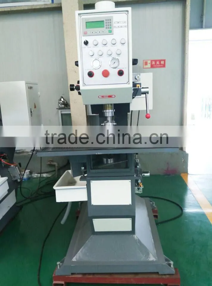 glass drilling machine with touch screen