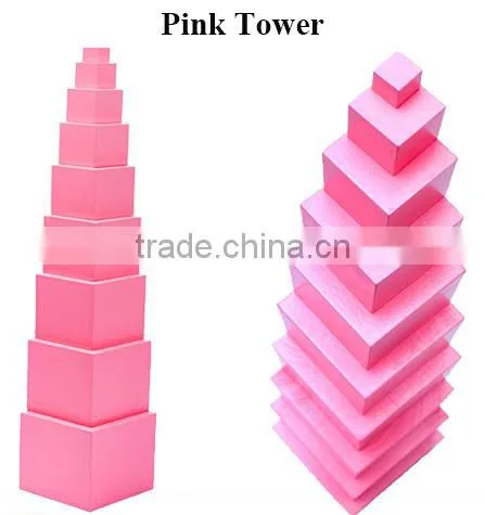 High Quality Preschool Montessori Toy of Montessori Material Metal Inscribed & Concentric Figures