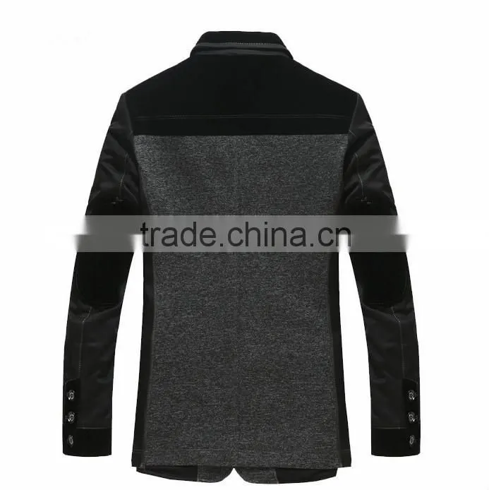 Lapel Classic Suit Men Jacket with 100% Polyester