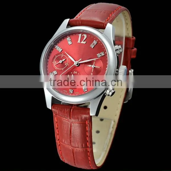 Stainless steel case wrist watch with big long strap dropshipping 2015