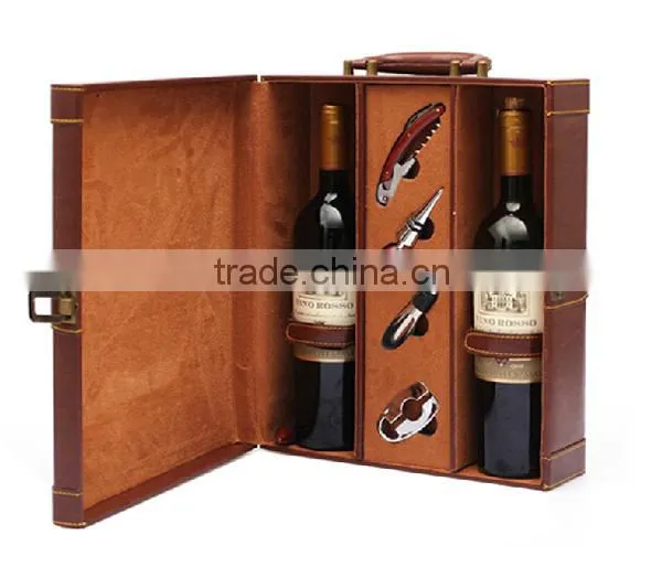 2014 Exquisite Design wooden wine bottle holder