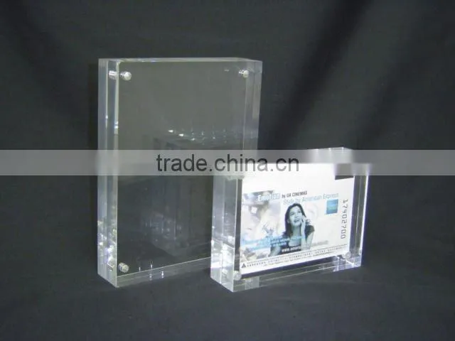 Acrylic picture photo frame with magnets