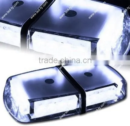 24 LED 3 Gen Enforcement Emergency Warning Mini Strobe Light Bar white