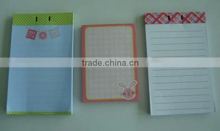 Meno pad with magnet