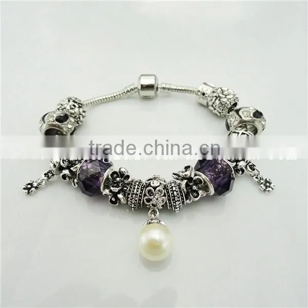 charm power silicone bracelet for cancer