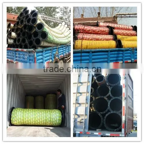 China Manufacturer of Cutter Dredger used Discharge Rubber Hose
