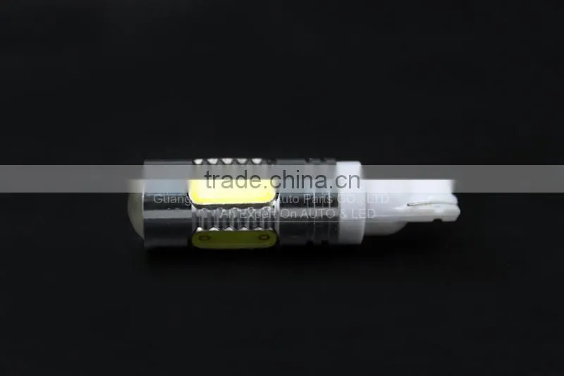 High Power DC 12V 7.5w T10 LED wedg base t10 led bulb t10 led 5000k