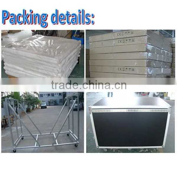 Aluminum outdoor staging portable stage