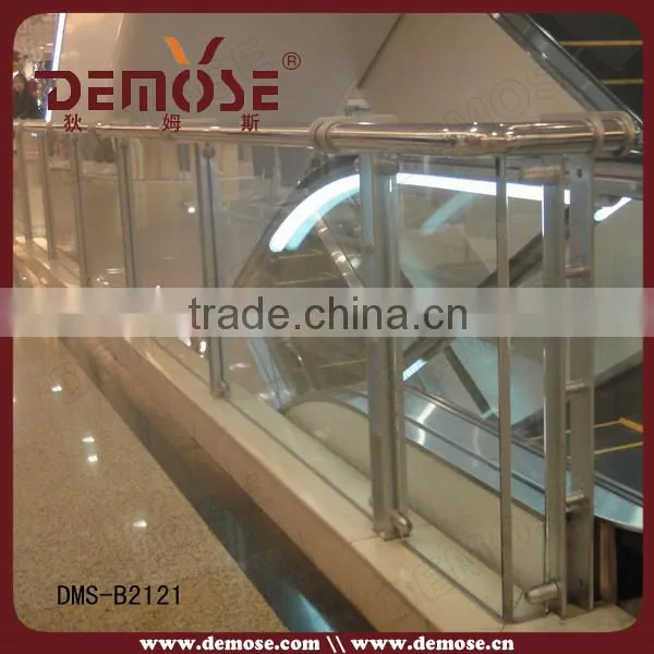 stainless steel bracelet glass holding railing stand off for terraces