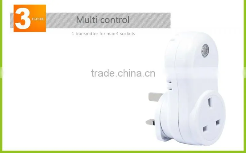 smart learning code wireless remote control switch outlet