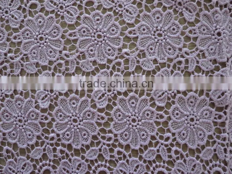Milk silk embroidery lace for wholesale