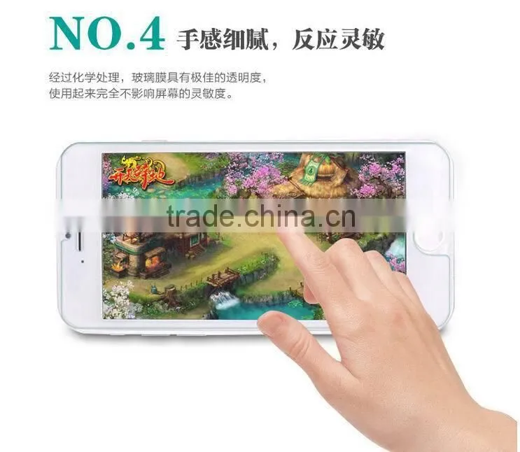 High Definition tempered glass screen protector for iPhone 6s Mobile Phone Case 2016 new products China supplier