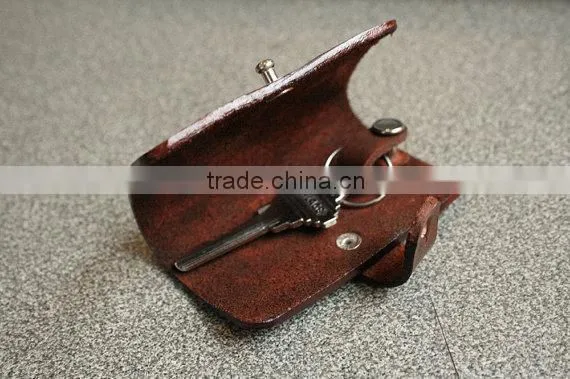 Felt key case holder bag