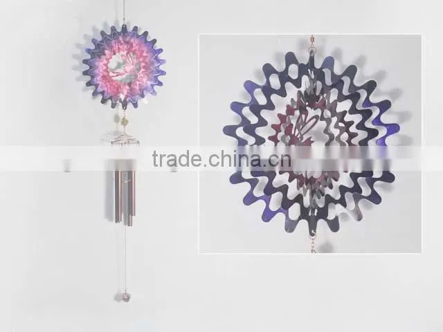 Decorative 3d Metal Wholesale Wind Spinner Parts