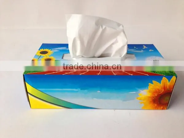 tree free virgin pulp box facial tissue paper