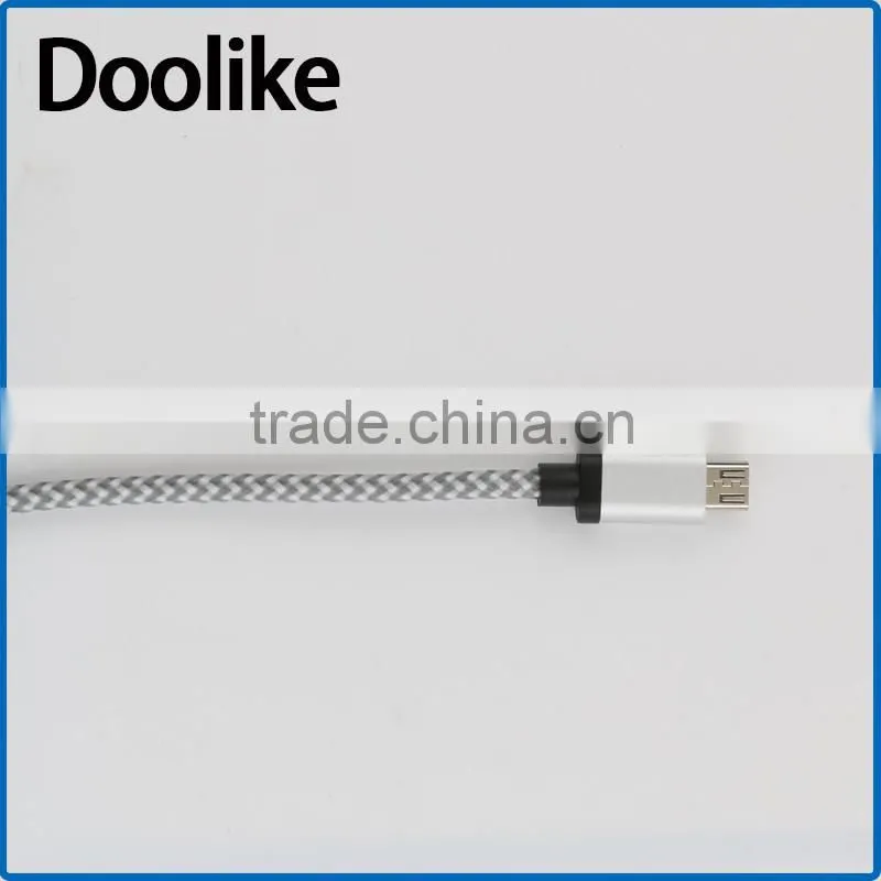 Doolike magnetic 3m micro USB braided 10ft cable Samsung S4 S6 Note4 transfer data line