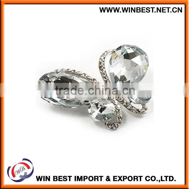 China supplier wedding invitation brooch