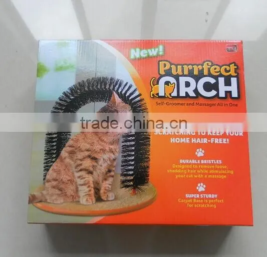 Purrfect Arch For Cats As Seen On Tv Perfect groomer for cats & kittens