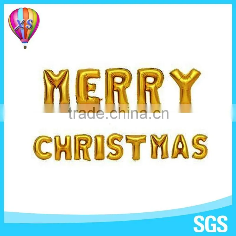 Thanksgiving day Balloons with number and letter shape for party decoration and toys to kids