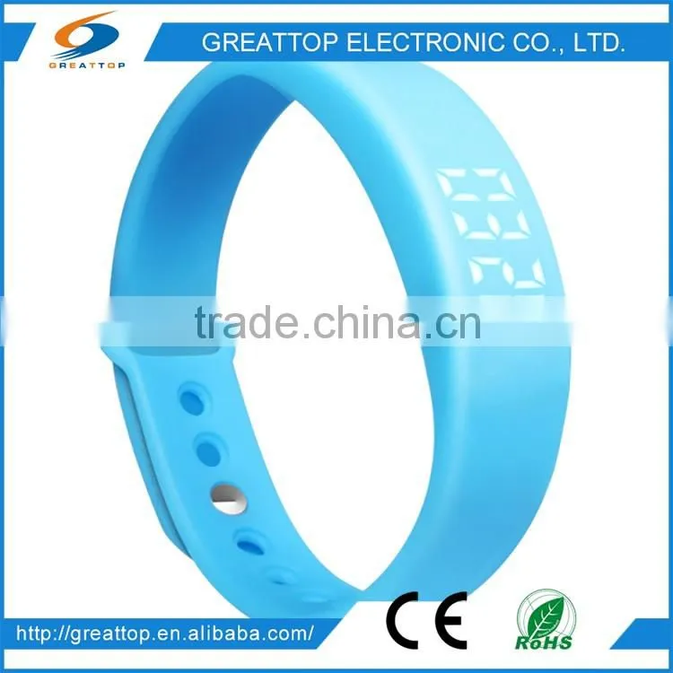 Wholesale China silicone wristbands with led lights