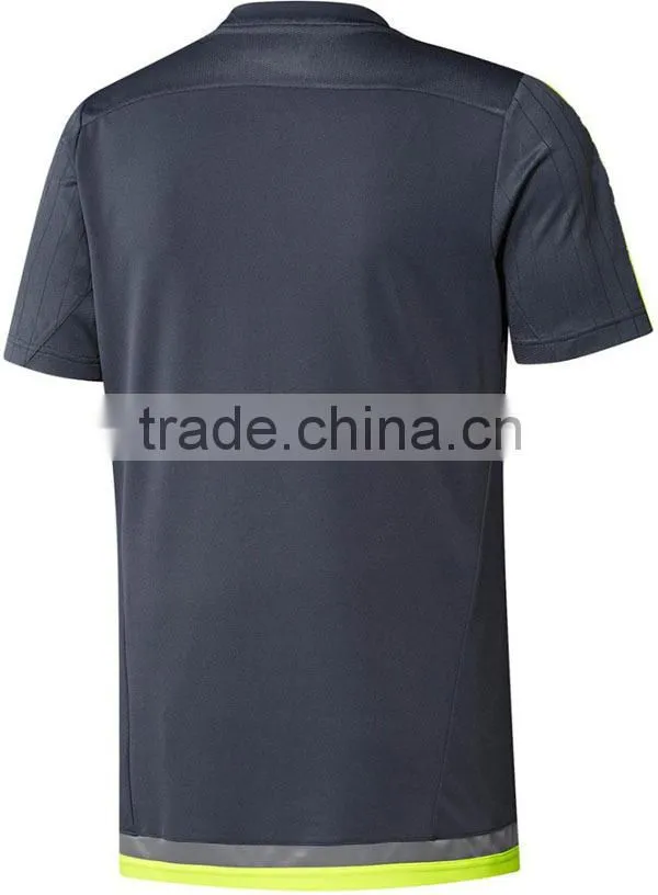 grey yellow team soccer jersey uniform